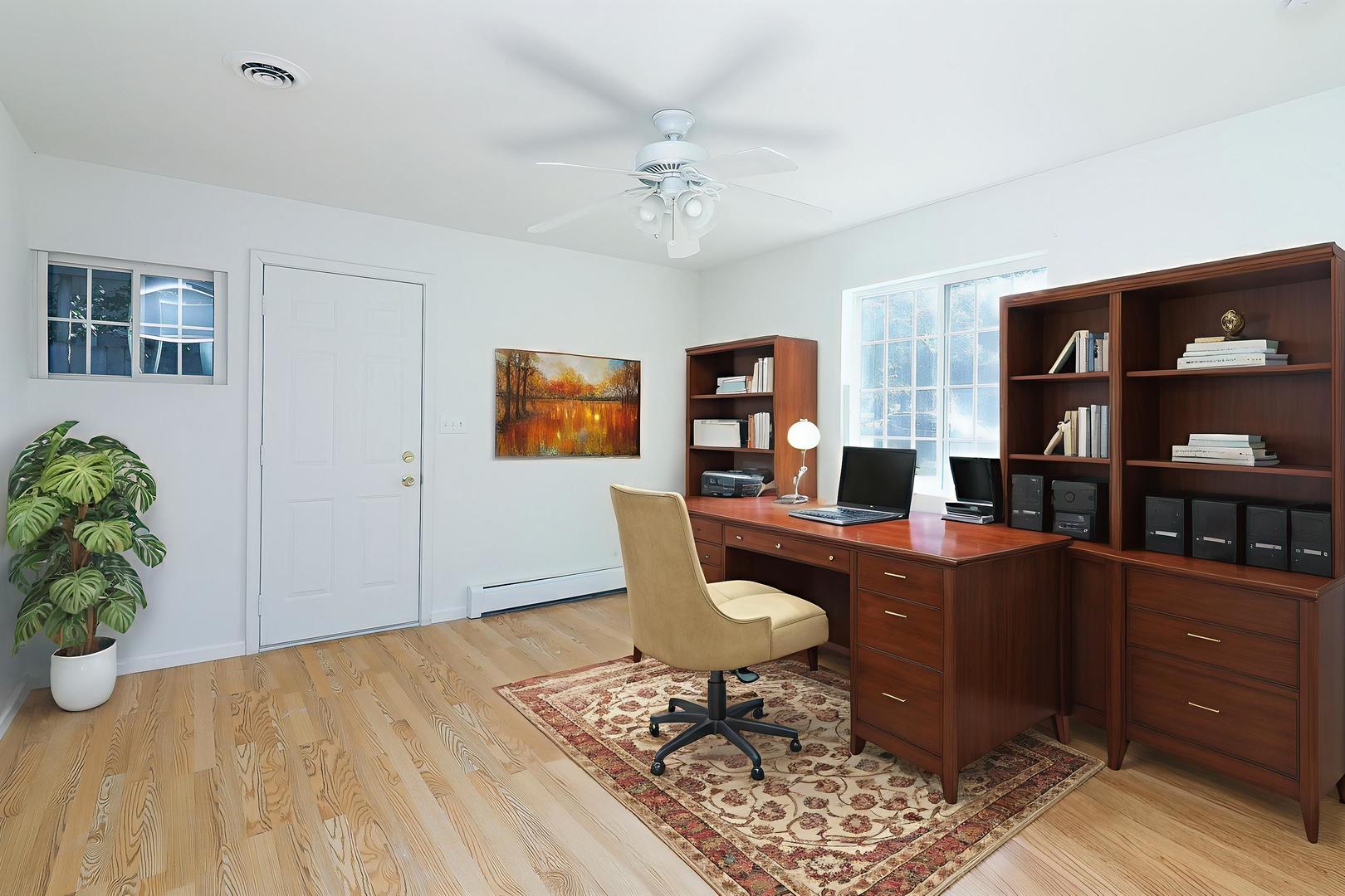 513 Conant Avenue Joliet, IL 60435 - Photo 13 of 30 a work room with furniture and wooden floor