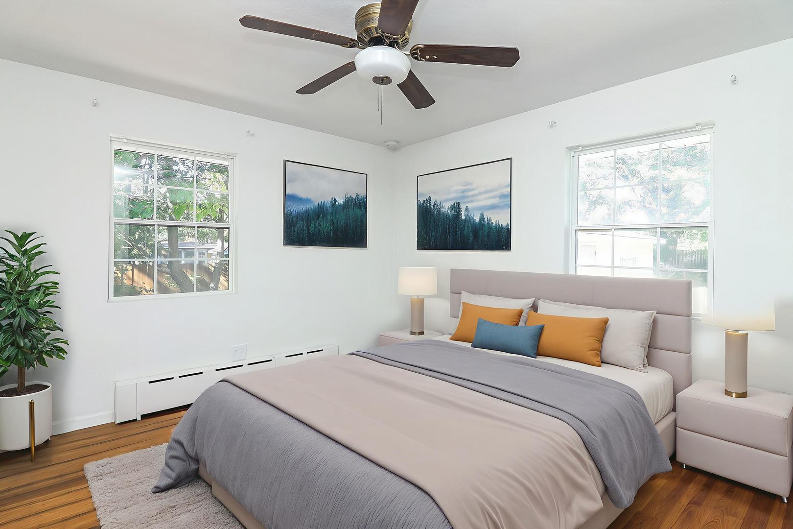 513 Conant Avenue Joliet, IL 60435 - Photo 20 of 30 a bedroom with bed and window