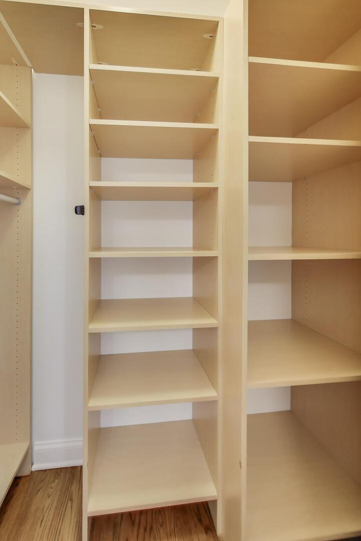 1400 West George Street, Unit 3 Chicago, IL 60657 - Photo 22 of 46 a view of walk in closet with empty racks