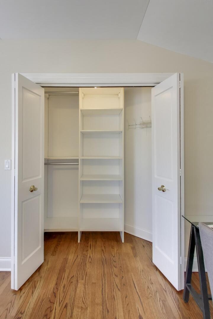 1400 West George Street, Unit 3 Chicago, IL 60657 - Photo 35 of 46 a view of walk in closet with empty racks