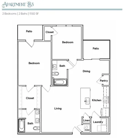 $1,550 | 2425 Pea Ridge Road, Unit A406, Clarksville, TN 37040