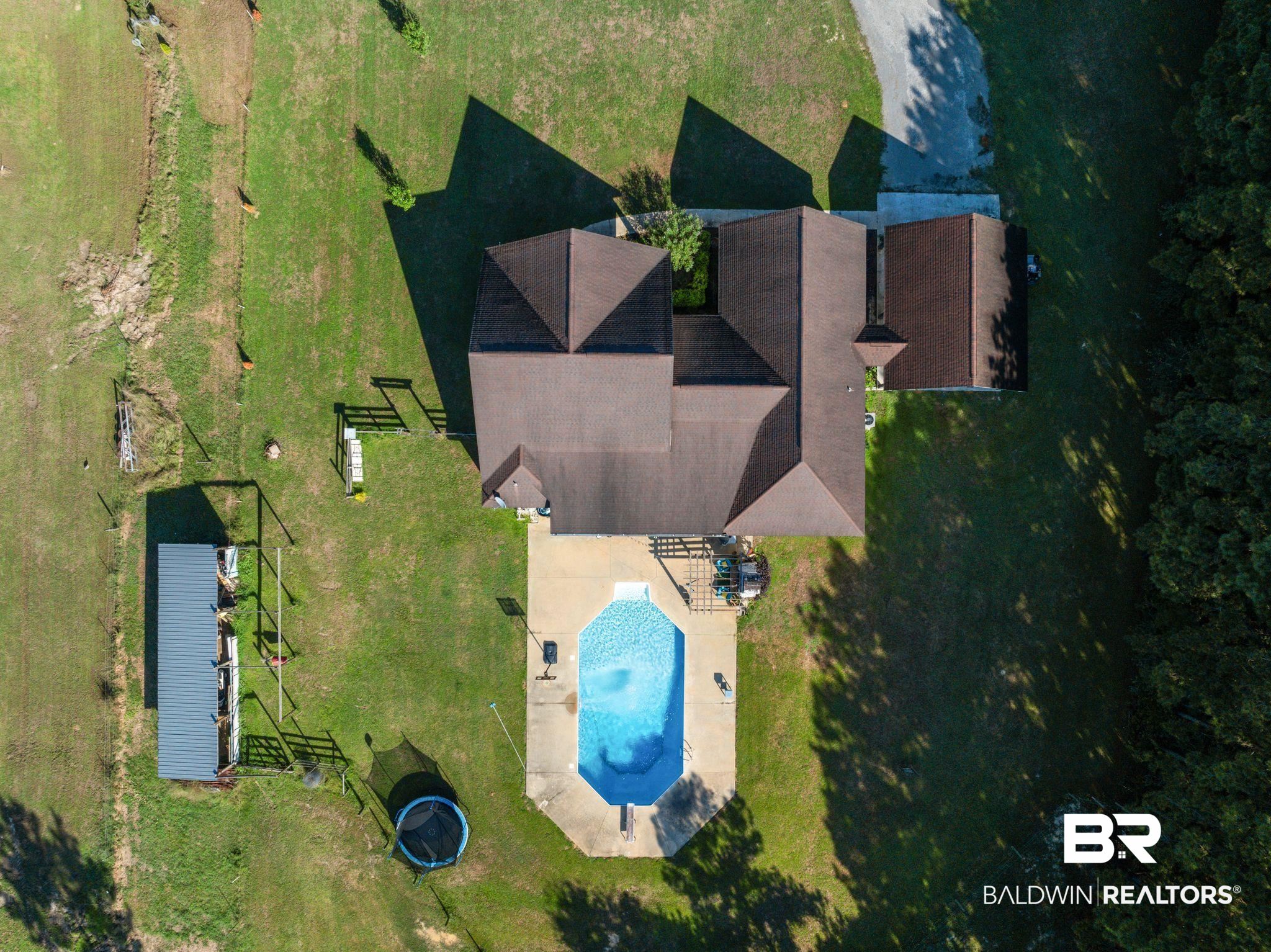 15635 North A N Brady Road Bay Minette, AL 36507 - Photo 44 of 51 Aerial view