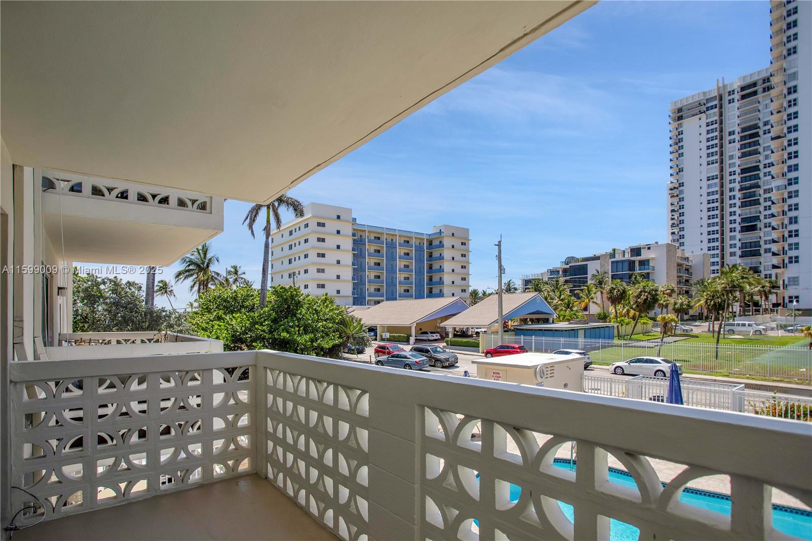 1901 South Ocean Drive, Unit 207 Hollywood, FL 33019 - Photo 36 of 47 a view of a city from a balcony