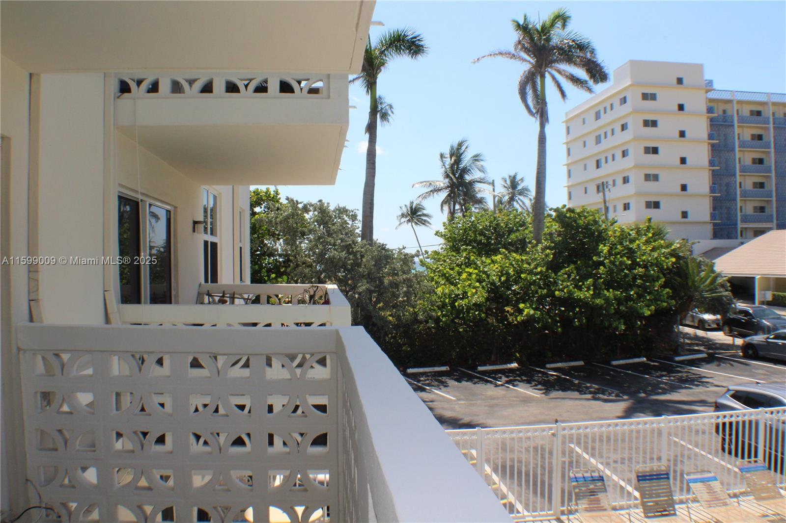 1901 South Ocean Drive, Unit 207 Hollywood, FL 33019 - Photo 38 of 47 a view of balcony with potted plants