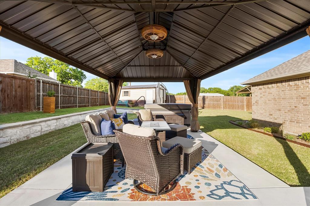 2808 Rodeo Drive Quinlan, TX 75474 - Photo 15 of 39 a view of swimming pool with outdoor seating