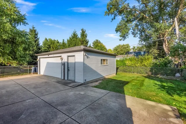 front view of a house with a garage