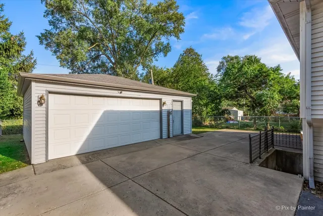 a view of a house with a patio