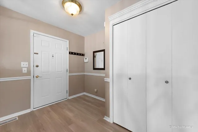 a view of empty room