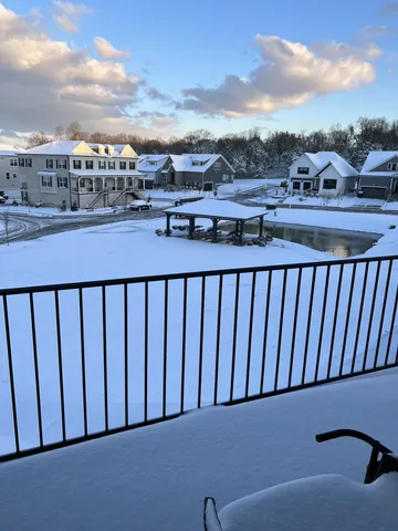 a view of city and mountain
