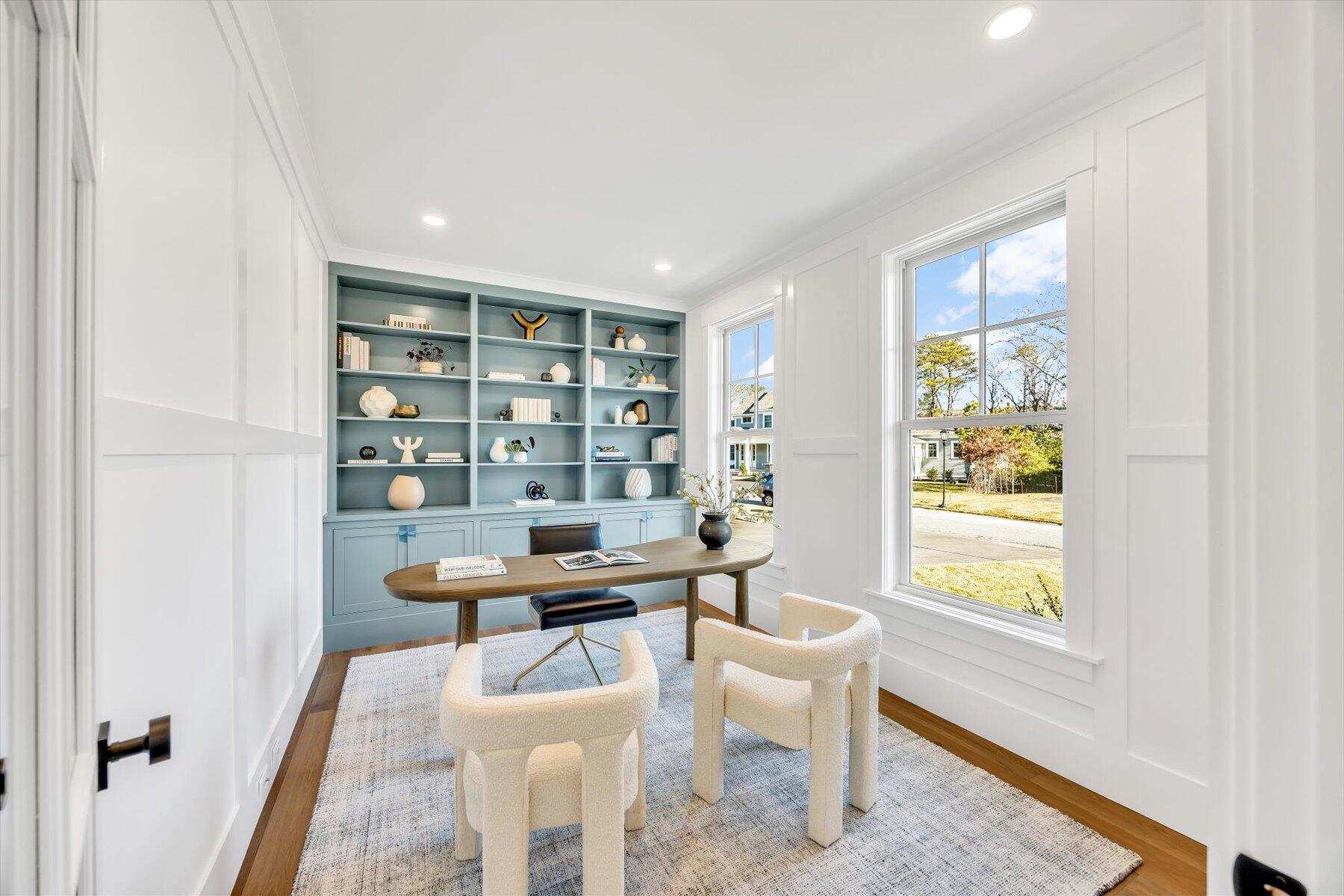 6 Willow Circle Mashpee, MA 02649 - Photo 20 of 41 a view of a workspace with furniture and a window