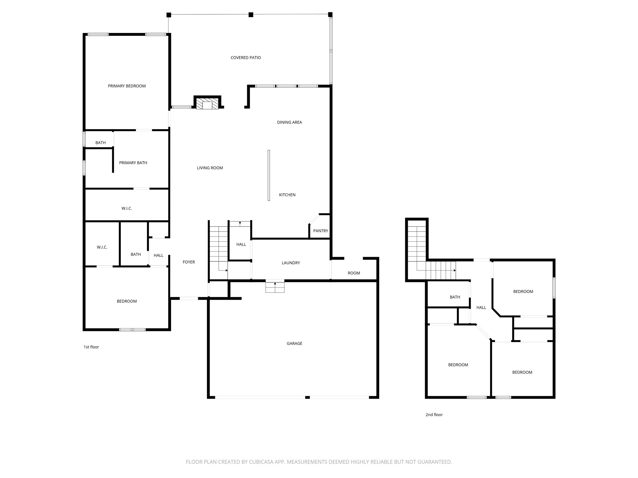 16017 Toby Court Temple, TX 76502 - Photo 33 of 33 View of floor plan / room layout