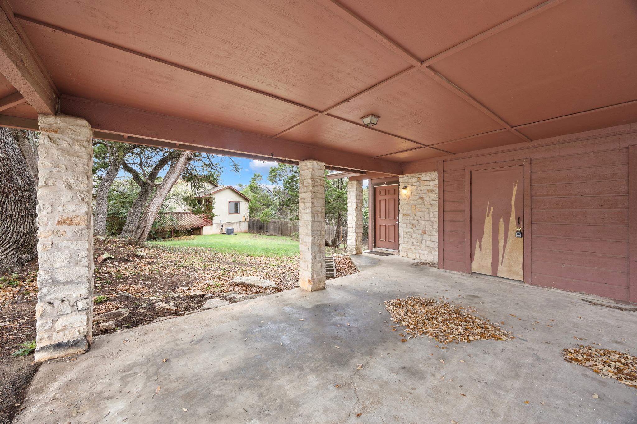 6904 Rifle Bend, Unit A Austin, TX 78736 - Photo 4 of 22 View of patio / terrace