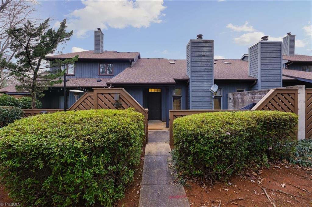 210 College Road, Unit 303 Greensboro, NC 27410 - Photo 28 of 29 Rear Patio Entry