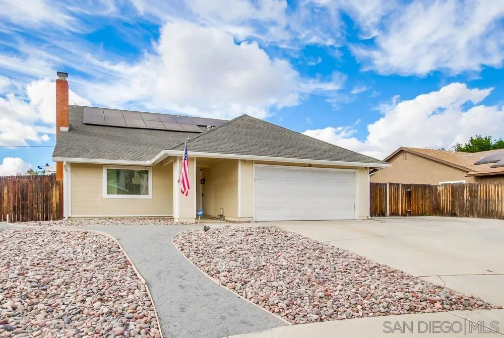 9118 Gotta Place Lakeside, CA 92040 - Photo 3 of 50 front view of a house with a yard
