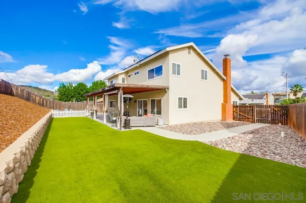 9118 Gotta Place Lakeside, CA 92040 - Photo 39 of 50 a view of a house with a yard patio and swimming pool