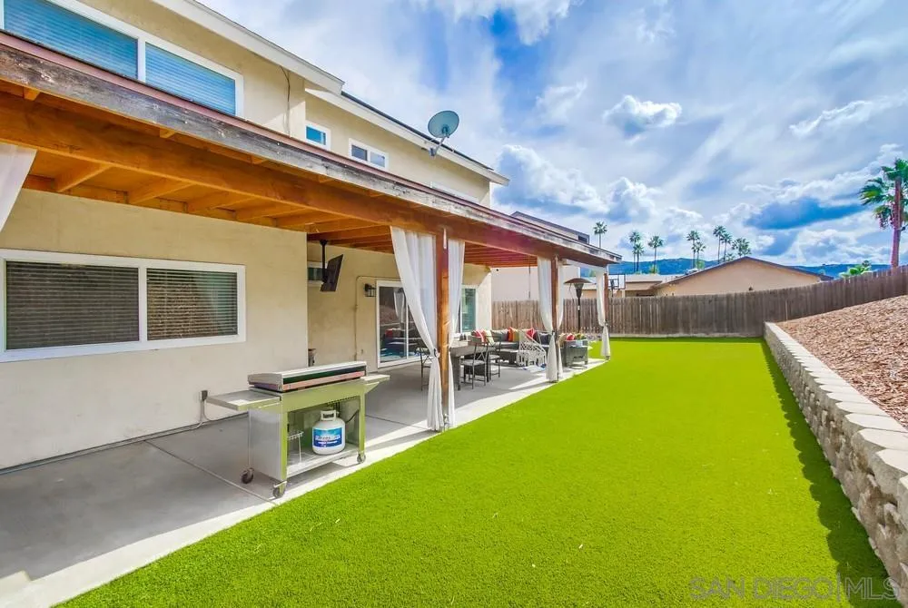 9118 Gotta Place Lakeside, CA 92040 - Photo 41 of 50 a view of a backyard with a garden and plants