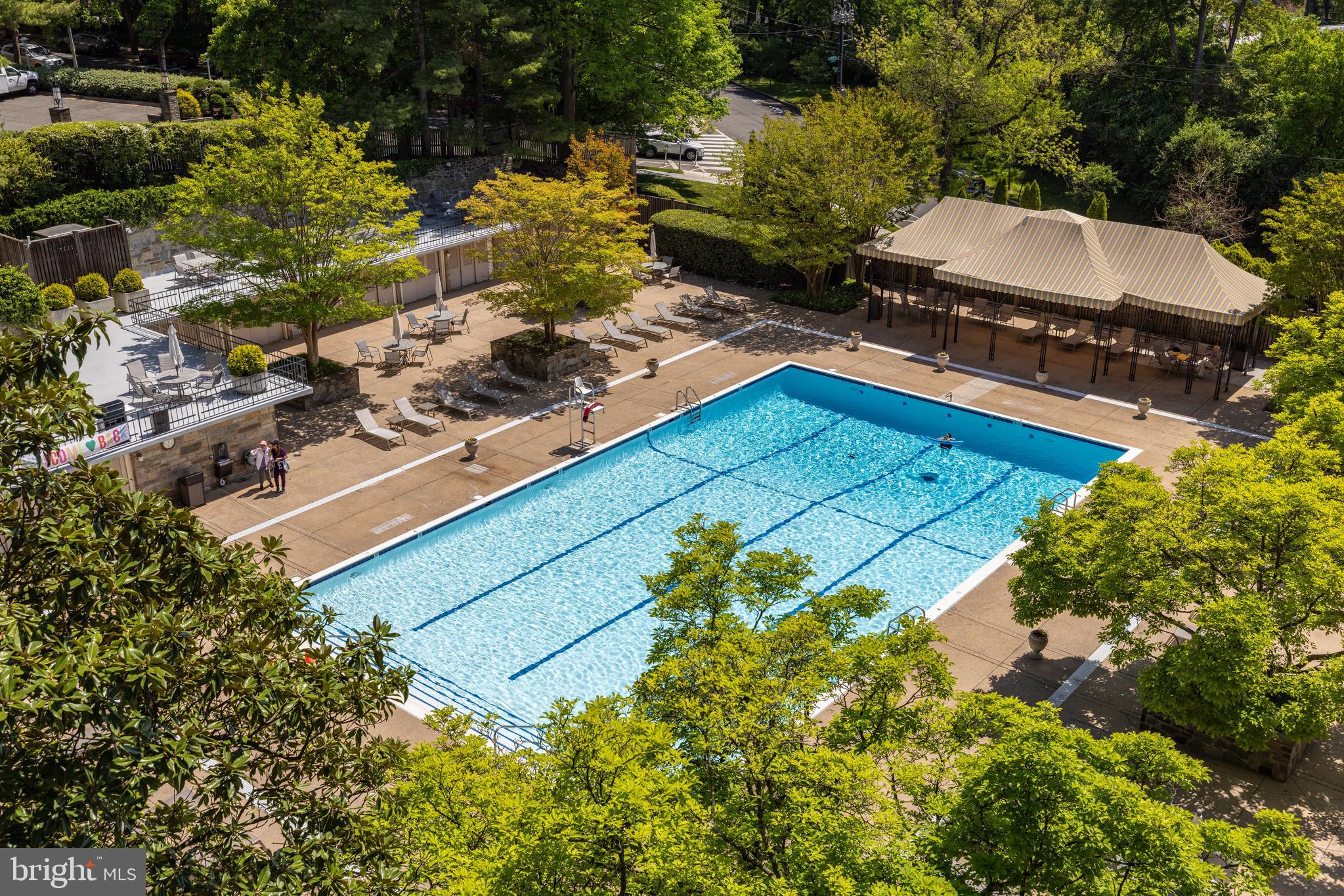 2801 New Mexico Avenue Northwest, Unit 204 Washington, DC 20007 - Photo 34 of 49 a view of a backyard