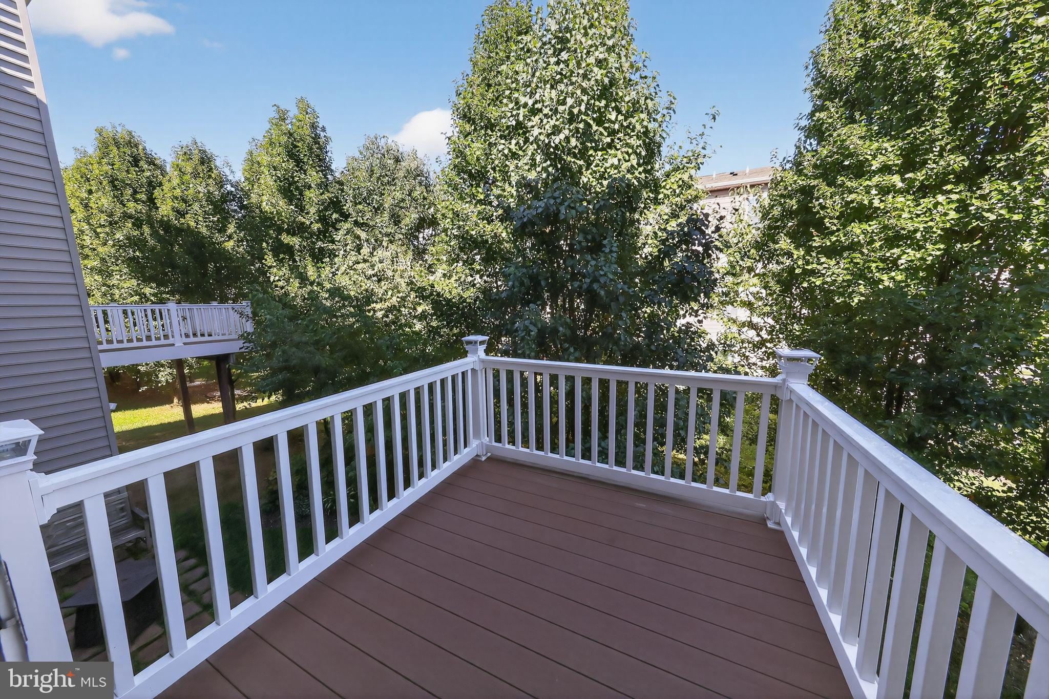 633 Barrie Road Middletown, DE 19709 - Photo 3 of 15 a balcony with wooden floor and yard in the back