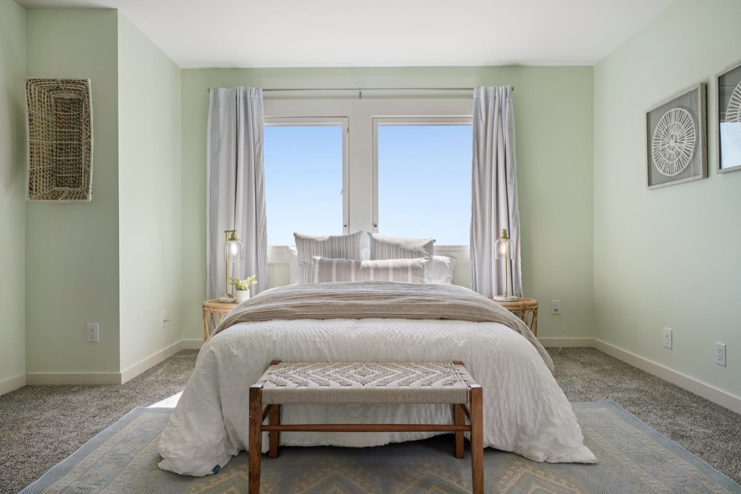 7440 Viewpoint Road Aptos, CA 95003 - Photo 28 of 39 a bedroom with a bed and window