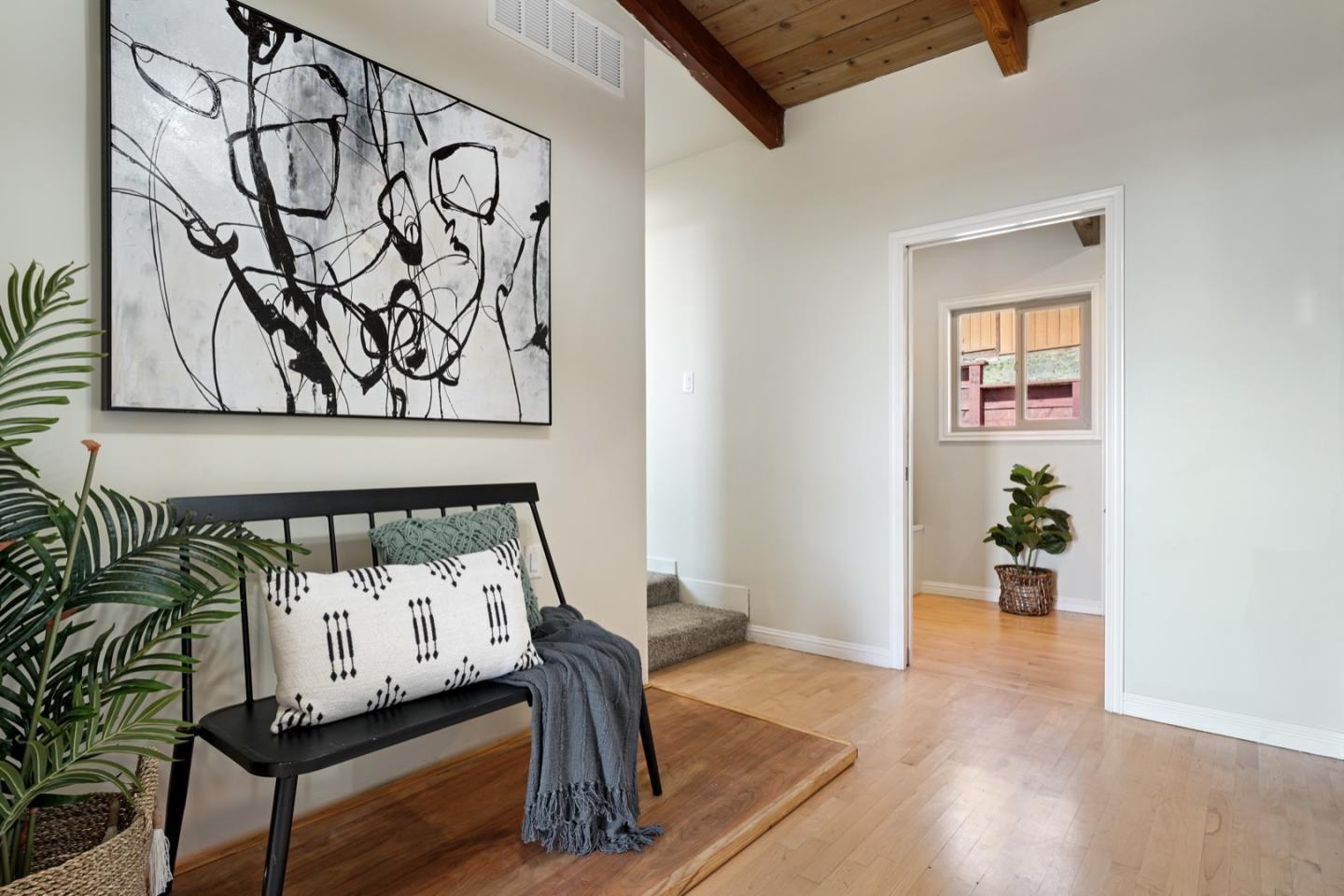 7440 Viewpoint Road Aptos, CA 95003 - Photo 5 of 39 a living room with furniture and wooden floor