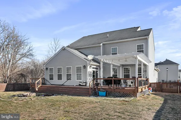 a front view of a house with a patio