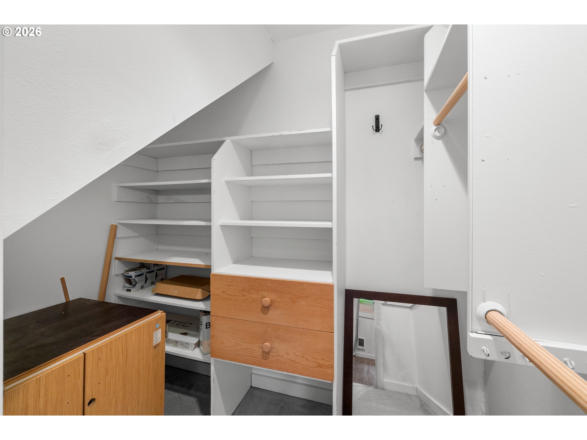 4594 Southwest Caldew Street, Unit A Portland, OR 97219 - Photo 22 of 29 a kitchen view with cabinets