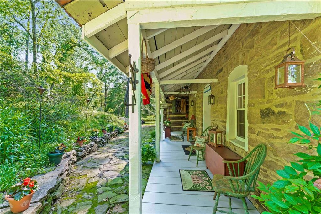 117 Havers Hill Road Jefferson, PA 15344 - Photo 8 of 44 a backyard of a house with outdoor seating