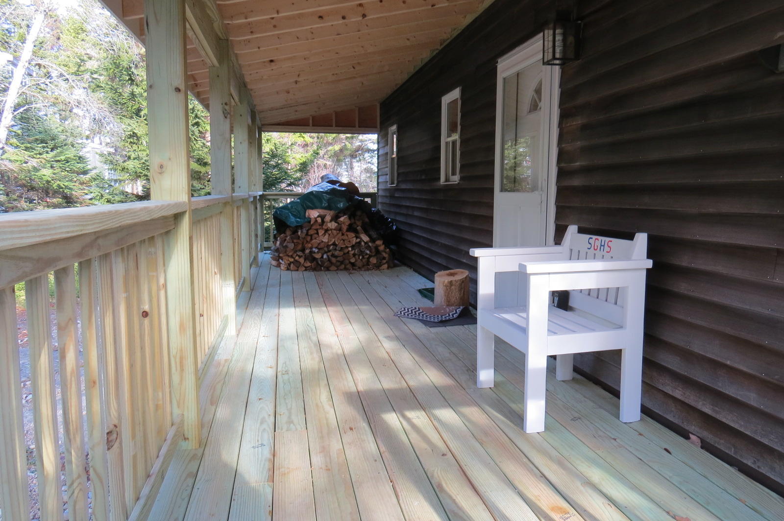 293 Paul Bunyan Road Corea, ME 04624 - Photo 26 of 35 New front porch (2)