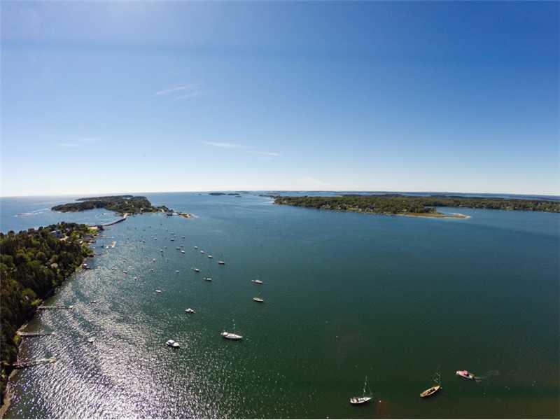 4 T Ledge Road Orrs Island, ME 04066 - Photo 5 of 21 View. View to open ocean. Cribstone...