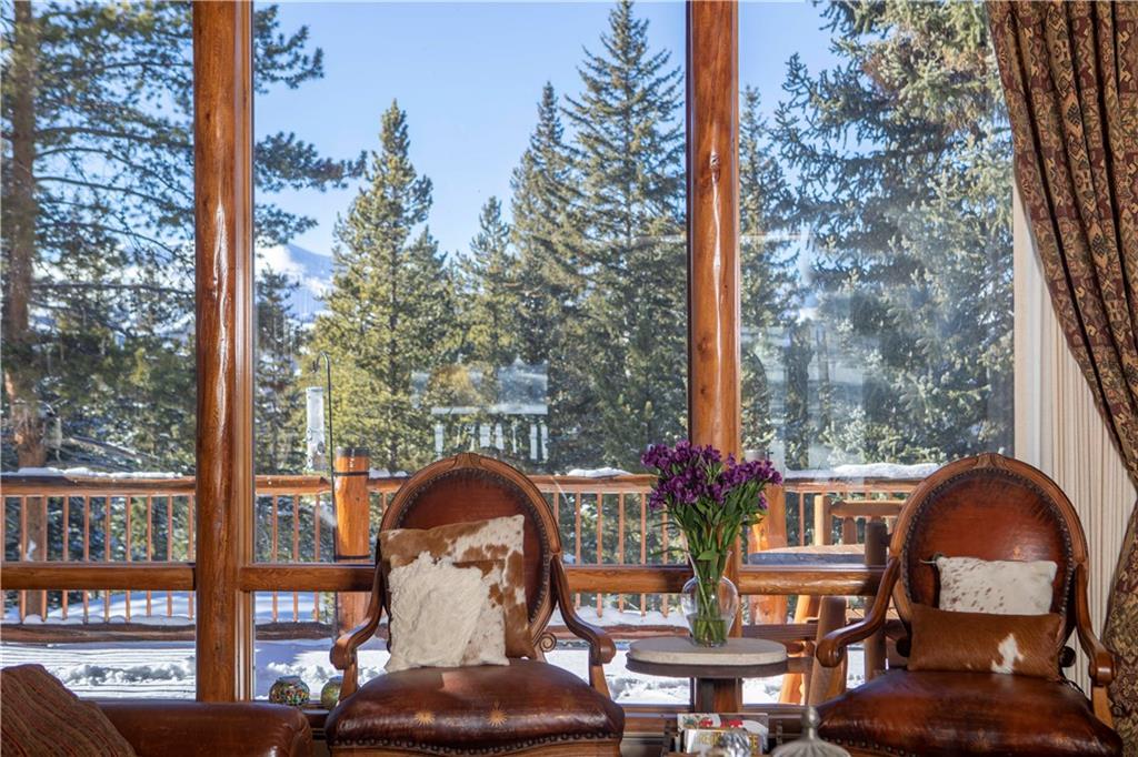 183 County Road 534 Breckenridge, CO 80424 - Photo 8 of 34 a front view of a building with balcony and outdoor seating