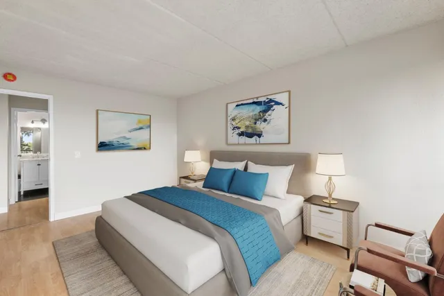 a view of a small space