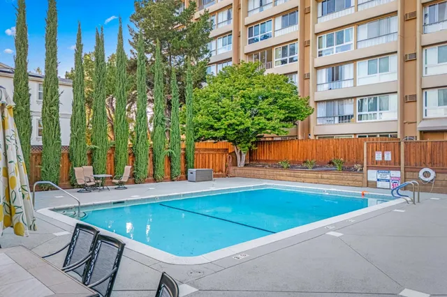 a view of a city with tall buildings