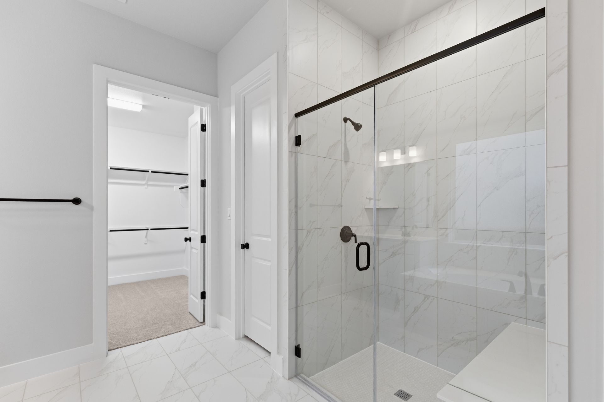 1713 Snowdrop Drive Georgetown, TX 78628 - Photo 20 of 35 a bathroom with a shower and a sink