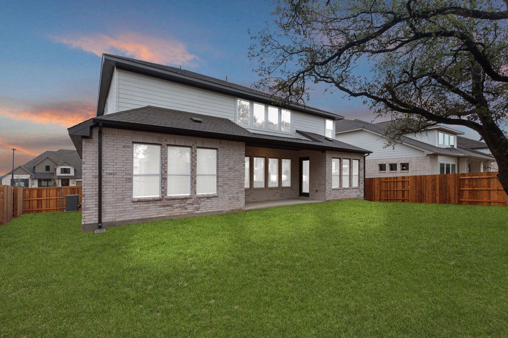 1713 Snowdrop Drive Georgetown, TX 78628 - Photo 30 of 35 a backyard of a house with lots of green space