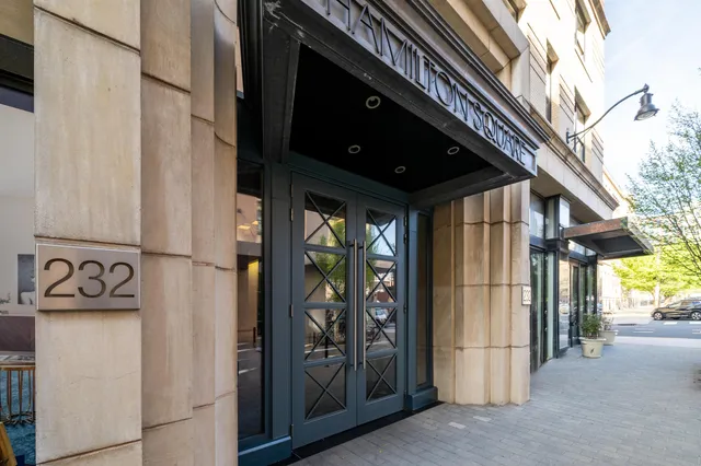 a view of a room with wooden floor and potted plant on the wall