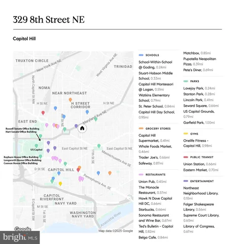 $4,500,000 | 329 8th Street Northeast, Washington, DC 20002