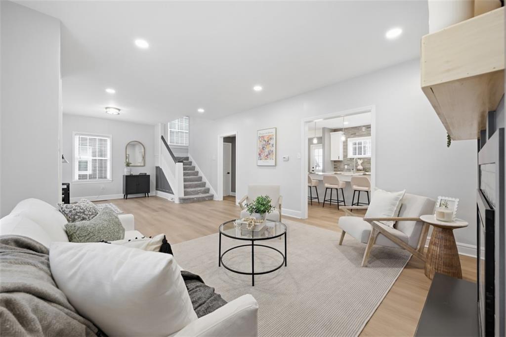 338 4th Street Beaver, PA 15009 - Photo 11 of 50 a living room with furniture and a large window