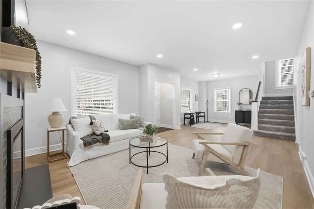 338 4th Street Beaver, PA 15009 - Photo 10 of 50 a living room with furniture and a large window