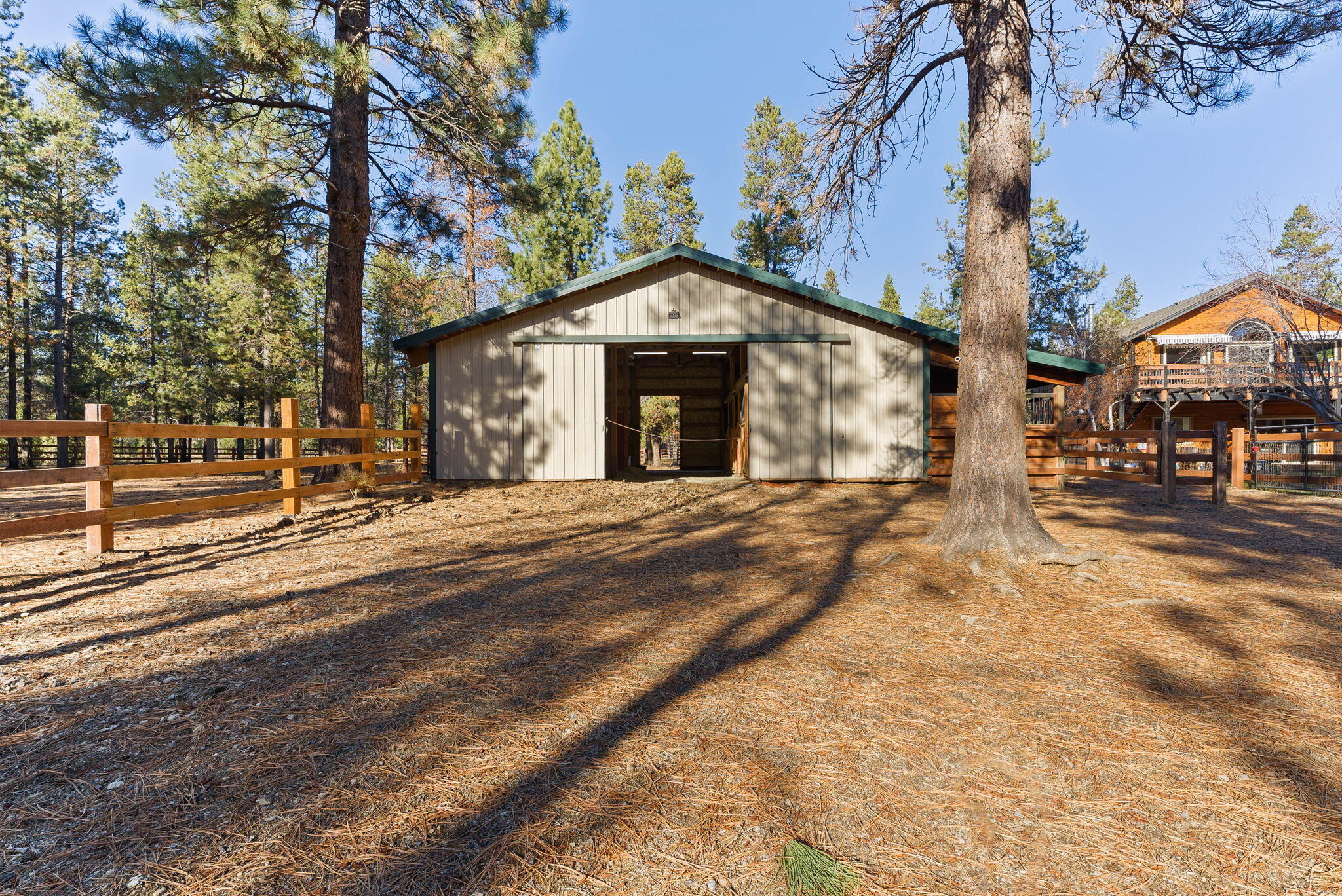 16815 Derringer Road Bend, OR 97707 - Photo 14 of 49 Rear Access to Barn leading to expansive acreage