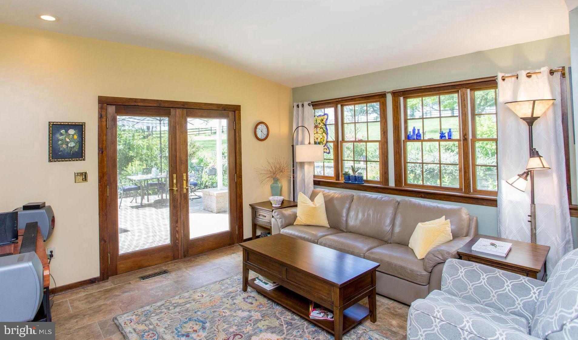 458 Rolling Hills Road Ottsville, PA 18942 - Photo 22 of 60 French doors to paver patio