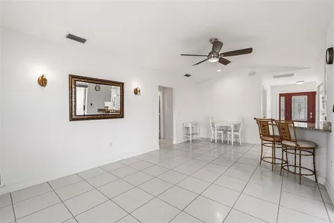 a view of a livingroom with furniture