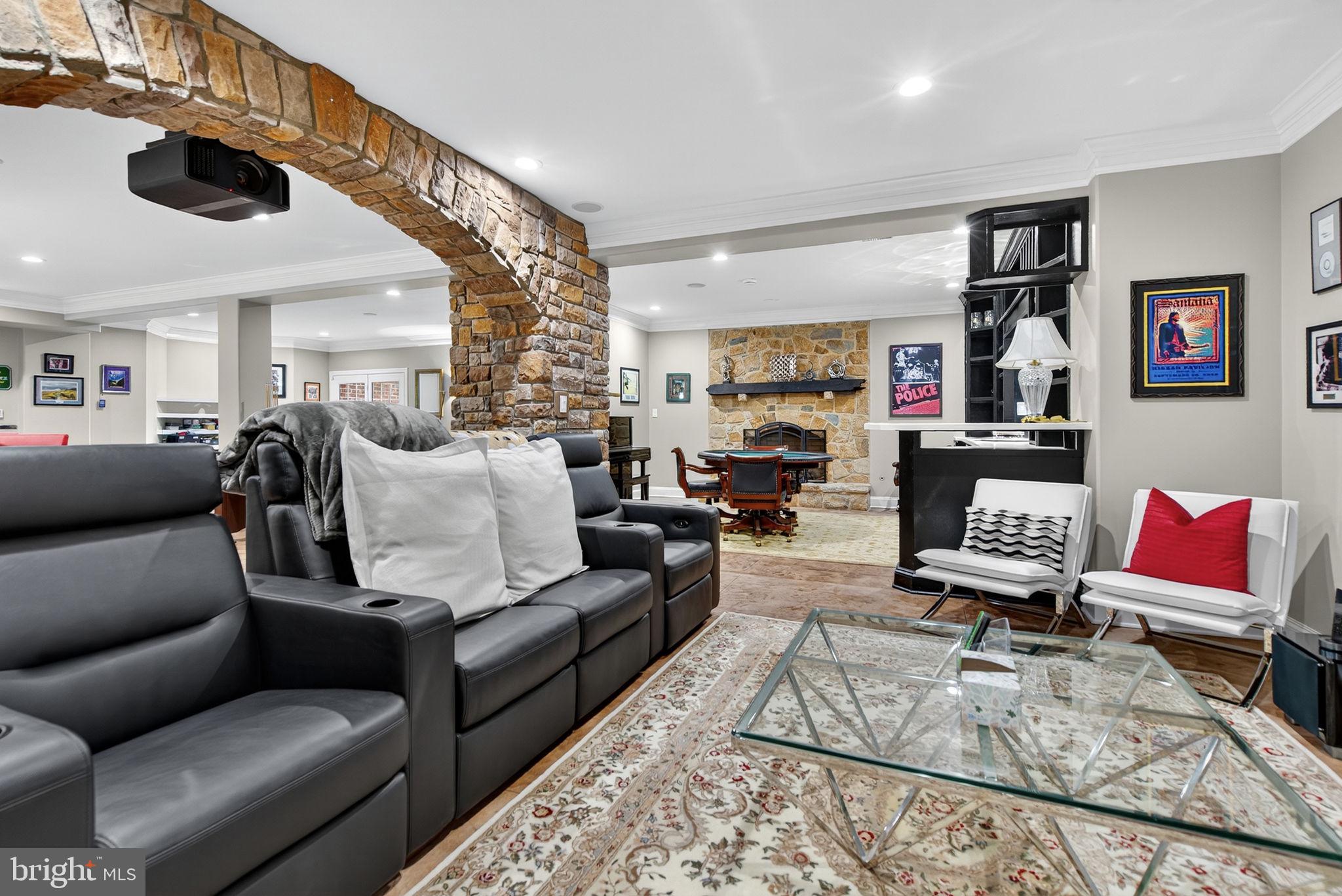 7484 Wilson Road Warrenton, VA 20186 - Photo 45 of 81 a living room with furniture and a rug
