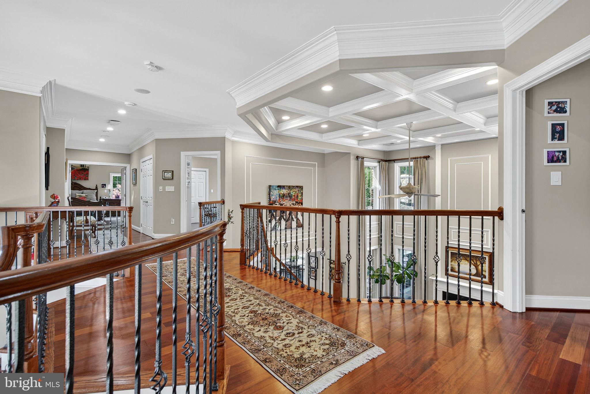 7484 Wilson Road Warrenton, VA 20186 - Photo 53 of 81 a view of entryway and hall with wooden floor