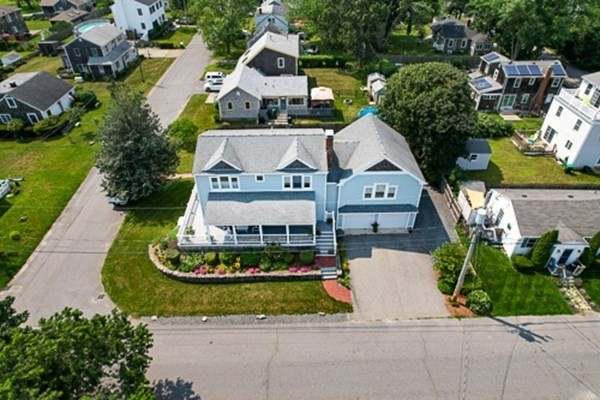 32 Columbus Road Marshfield, MA 02050 - Photo 37 of 37 an aerial view of a house with a garden
