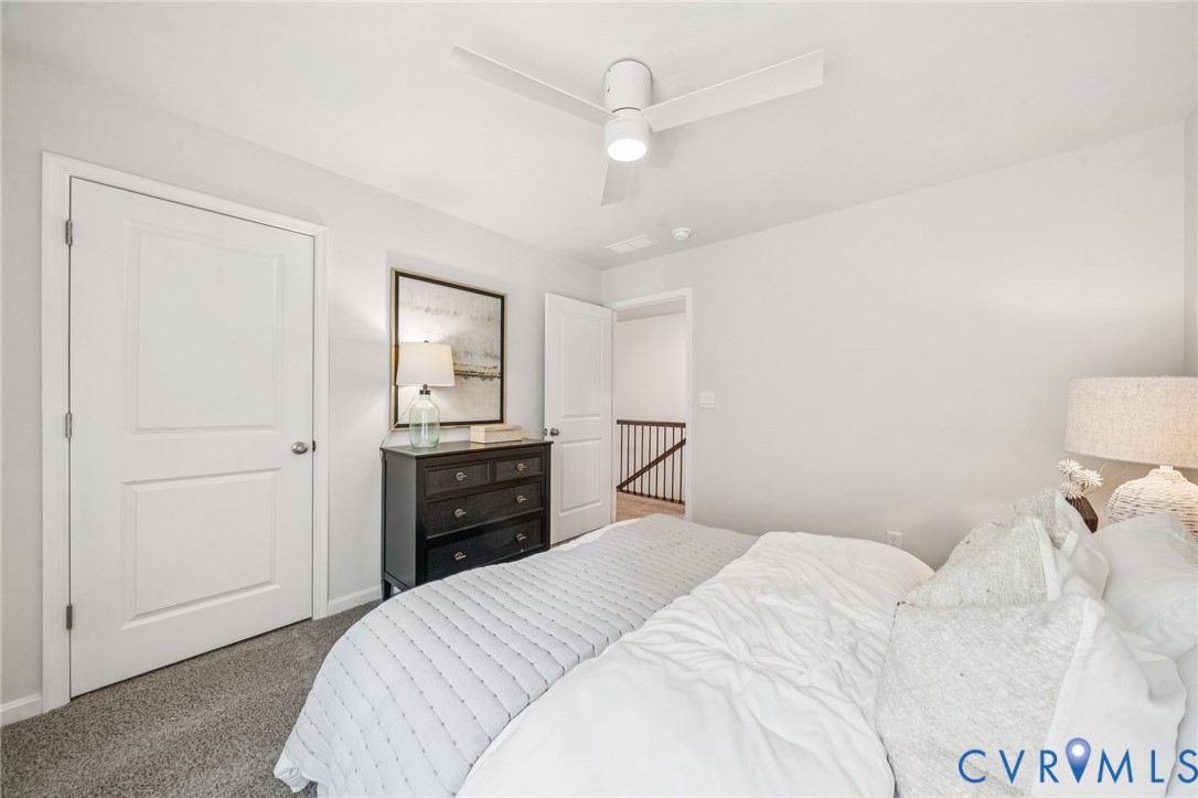 155 Liberty Lane Keswick, VA 22947 - Photo 25 of 32 a bedroom with a bed and a closet