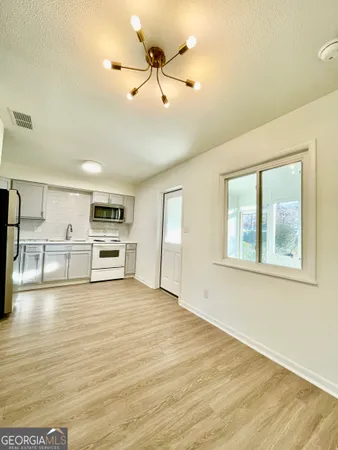 a close view of washer and dryer