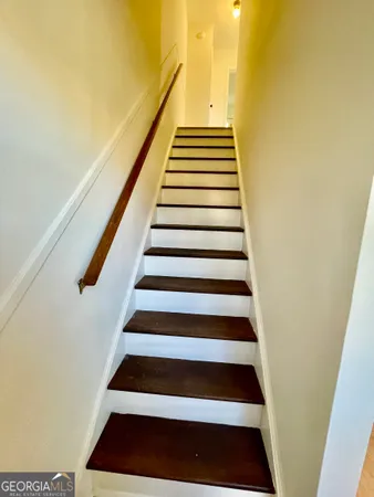 a view of wooden floor