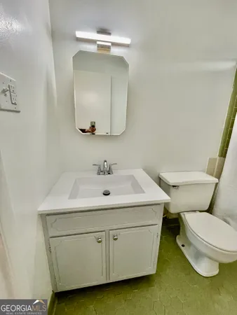 a view of an front door