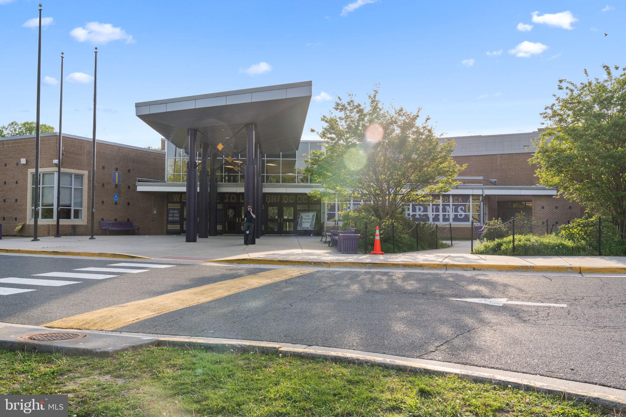 9801 Pulham Road Burke, VA 22015 - Photo 59 of 63 a view of a house with a yard and plants