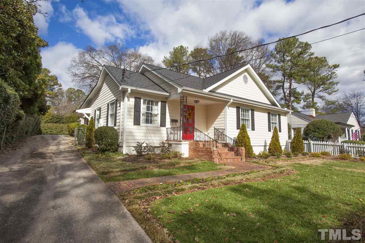 2609 Kittrell Drive Raleigh, NC 27608 - Photo 1 of 25 a front view of a house with a yard